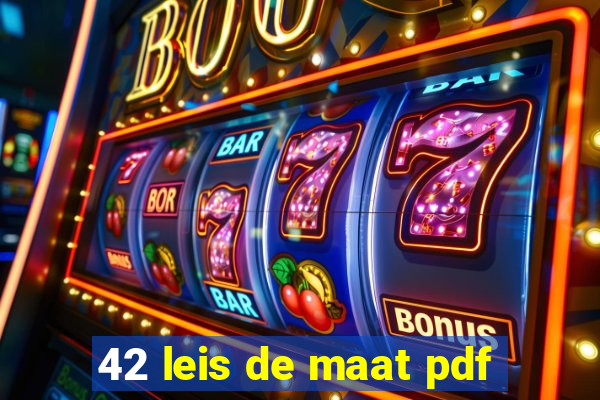 42 leis de maat pdf